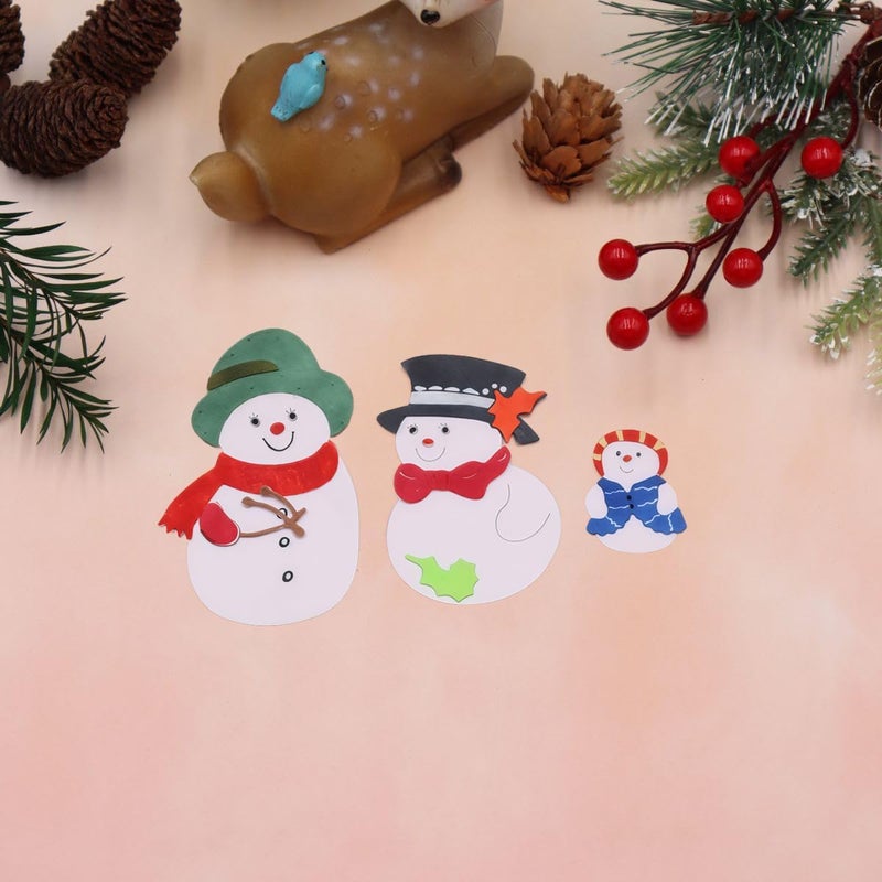 Feemkota Christmas Snowman Die Cuts for Card Making Christian Theme Stamps Cutting Dies for DIY Paper Scrapbooking Crafts Embossing Decorations - Image 2